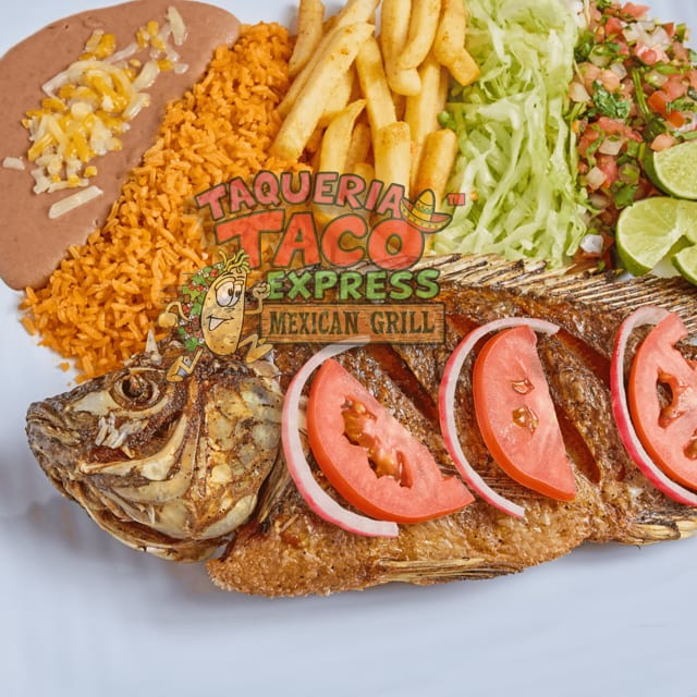 Fried Tilapia Fish.