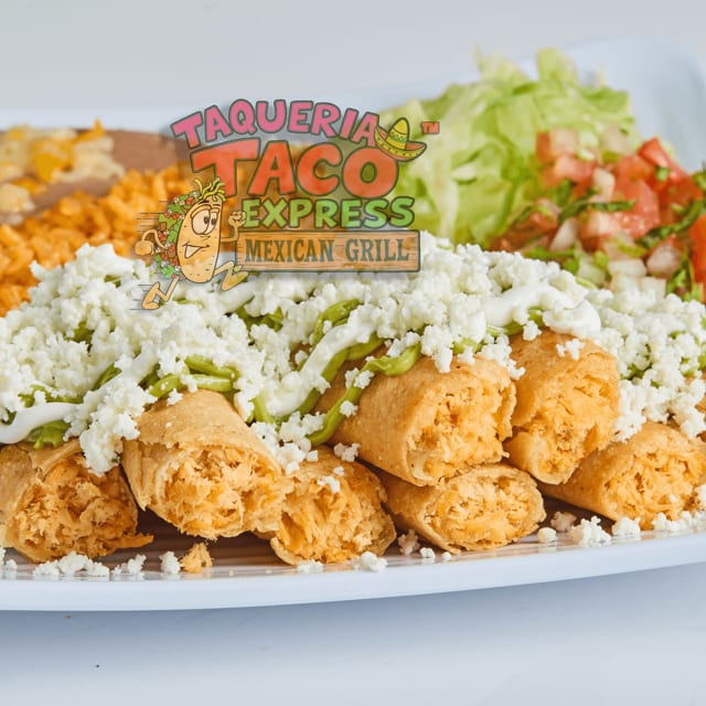 Flautas Plate.