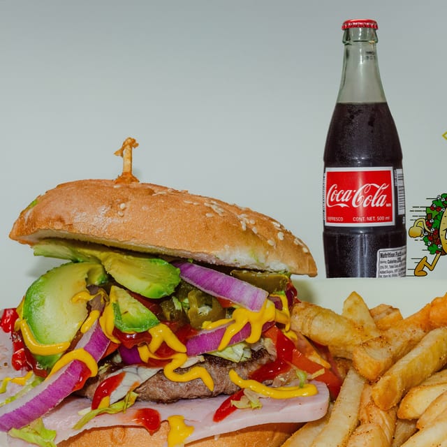Cheeseburger & Soda.